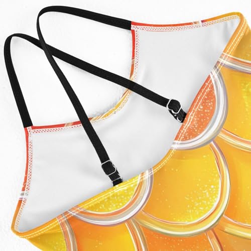 Bolaz Girls Swimsuits One-Piece Bathing Suits Multicolor Kids Sport Summer Beach Swimwear for 3-10 Years Old-Colored Scales Pattern4