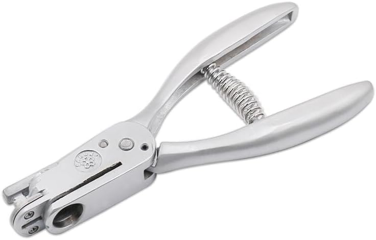 2 in 1 Notches & Pattern Hole Punch Pliers Proofing Notched Marker Leather Craft Tool - (Color: 2 in 1 model)