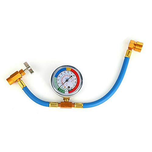 RASHION R134A Airconditioning koelmiddel laadslang met meetinstrument voor auto navulbare meetslang