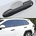Zacxoxsr No Adhesive Snap-on Car Door Handle Cover Protector Compatible for Toyota 2019 2020 2021 2022 2023 2024 2025 Rav4 2020~2026 Highlander 2023 2024 Crown Accessories (1. Glossy Black)