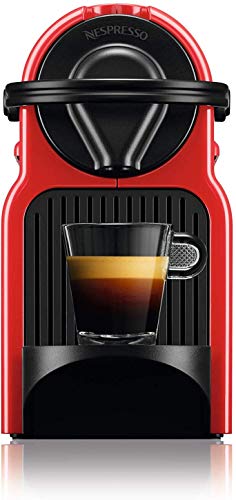 Image of Nespresso Inissia Coffee Capsule Machine, Ruby Red by Krups