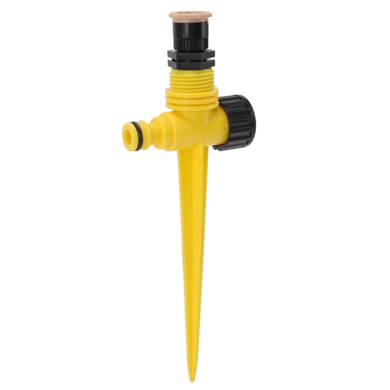 Hztyyier Irrigatore A Spina 360° – Ugello In Lega Di Zinco Per Prato E Giardino – Risparmio D'Acqua 70%