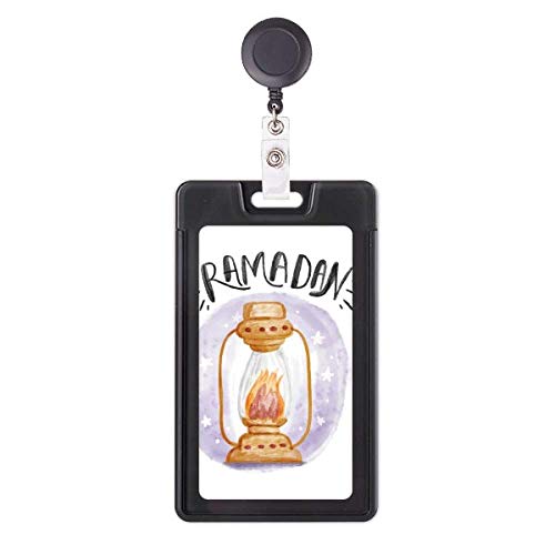 Porte-badge rétractable coloré lanterne de grange pour cartes d'accès