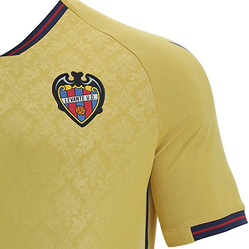 Levante UD Official Third Kit T-Shirt,Unisex,Ochre,XL - Image 3