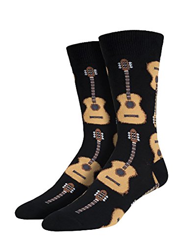 Chaussettes guitare homme pour musicien look rock et branché