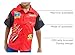 Disney Pixar Cars Lightning McQueen Toddler Boys Hawaiian Button Down Shirt White 5T