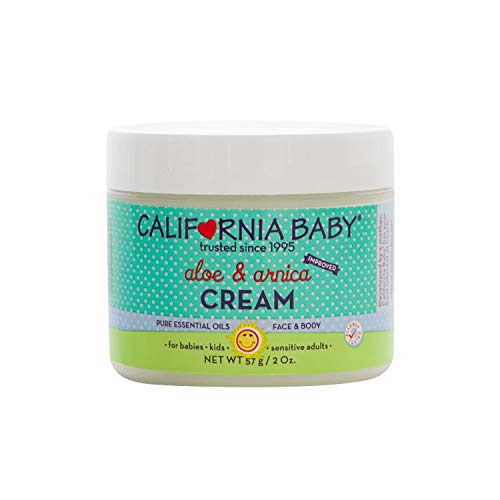 California Baby Aloe and Arnica Soothing Cream (2.9 ounce) Helps Cool and Hydrate