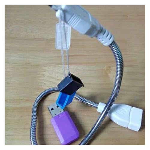 Evita averías con el tapón antipolvo USB tipo A macho protector para cable informático blanco 4