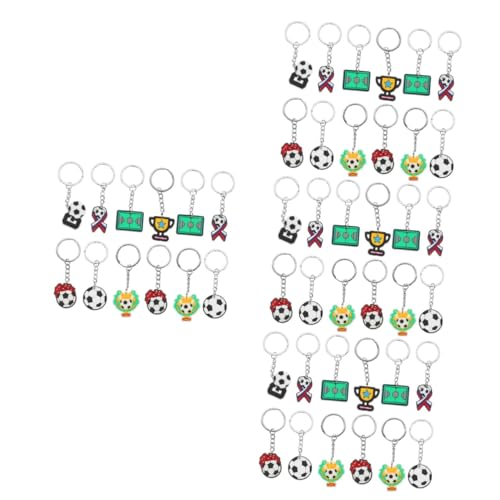 Porte-clés de football pour sac de sport et clés de voiture