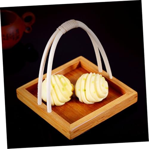 Plato para sushi con asa estilo japonés pequeño miniatura 4