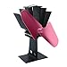 Produktbild LIGHTOP Ofenventilator Feuerstelle Ventilator 2-Blatt-Kaminventilator fur Holzoefen Kaminoefen Stromloser oefen