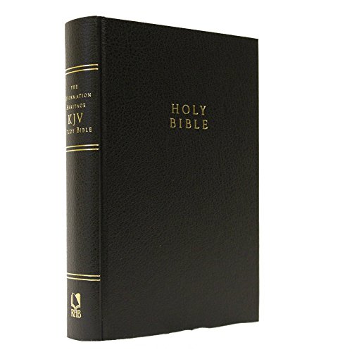 The Reformation Heritage KJV Study Bible (Black Premium Hardcover)