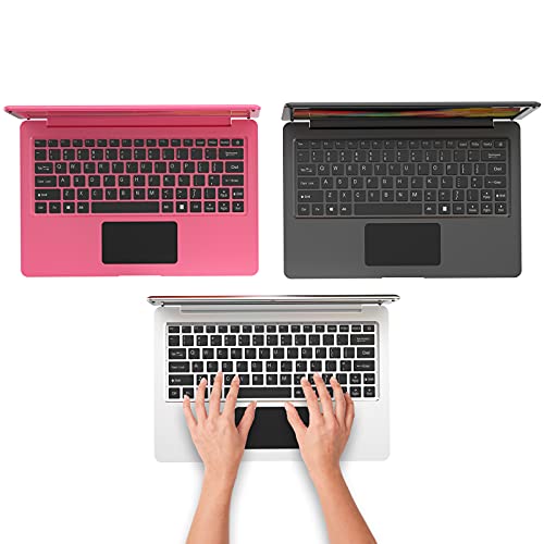 Goldengulf Portable 12.5" Hd Laptop Computer 6Gb Rom 64Gb Ram Windows 10 Preinstalled Intel Quad Core Netbook Thin & Light Bluetooth Webcam Hdmi Zoom Long Battery Life (Black) #TOP3