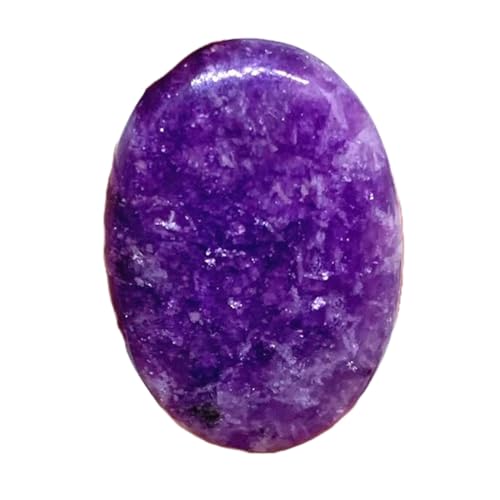 Cabochon Lépidolite violette 31x21x5mm pour création de bijoux DIY