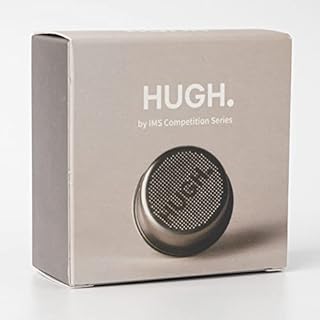 HUGH, by IMS Precision Filter Basket 51 mm Stainless Steel Portafilter Basket Competition Series Coffee Filter Basket, 18 gram