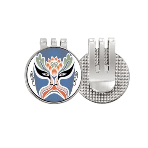 Marqueur de balle de golf original opéra de Pékin idée cadeau joueur