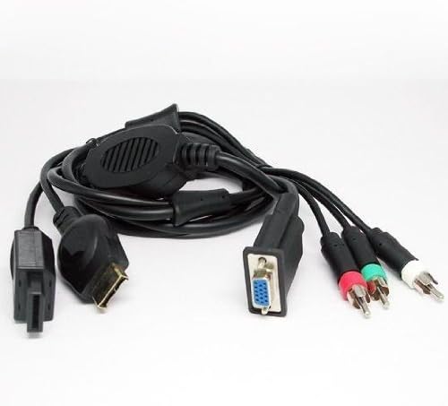 Component - AV TV HDTV RGBHV VGA PC Cable for Nintendo Wii & PS3