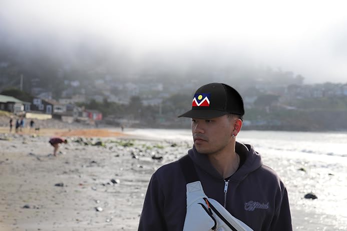 Image of International Tie City Hat for Men and Women, Adjustable Snapback Trucker Baseball Cap with Embroidered Patch