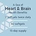 Life Extension Super Omega-3 EPA/DHA Fish Oil, Sesame Lignans & Olive Extract – Heart Health, Brain Health, Inflammation Health Support, Cholesterol Health Support, Gluten-Free, Non-GMO, 60 Softgels