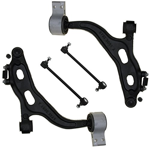 Detroit Axle - 4pc Front Lower Control Arms Sway Bar Links for 2005