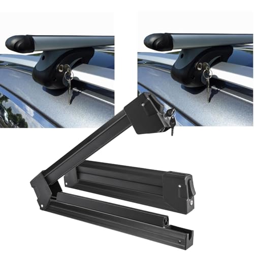 Barres de toit XL 135 cm pour transporter vos skis en Audi A6 Allroad 2005-2007