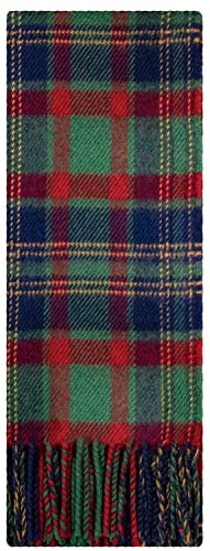 Écharpe 100% laine dagneau Cork Tartan pour vos sorties