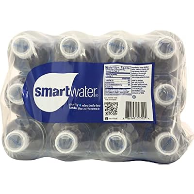 GLACEAU Smart Water 33.8 Fl Oz (Pack of 12)