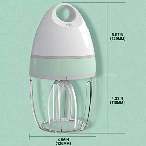 Mini espumador batidor eléctrico de soporte pequeño para leche 4