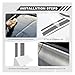 ZIMISI 2 Rolls 32Ft Car Pinstripe Tape, Vinyl Pinstriping Tape, Car Body Side Trim Stripe Tapes, Racing Stripes DIY Stickers, Car Decorations for Auto/Motorcycle/Home/Musical Instrument (Silver/Grey)
