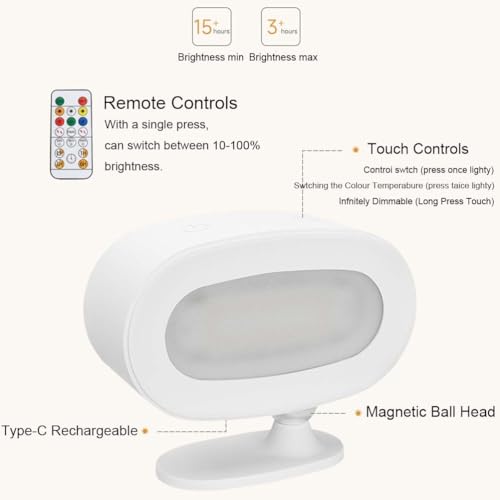 Lámparas de pared con batería para iluminar zonas interiores sin instalación eléctrica 8