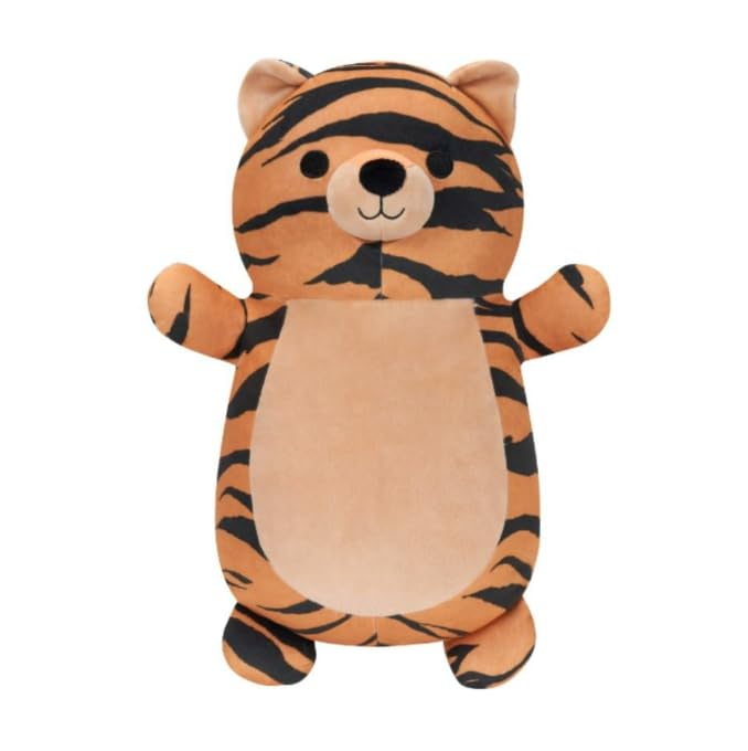 Squishmallows HugMee Tina The Tiger Plush Toy, 10 Inch