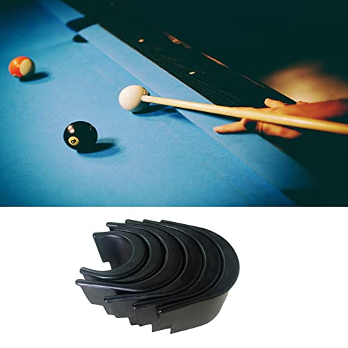 Fkumlun Plastic Black Billiards Table Pocket Liner Billiards Liner 4 Punched Corners Liner And 2 Side Liner Table Liners Parts For Bar Pool Table #TOP3