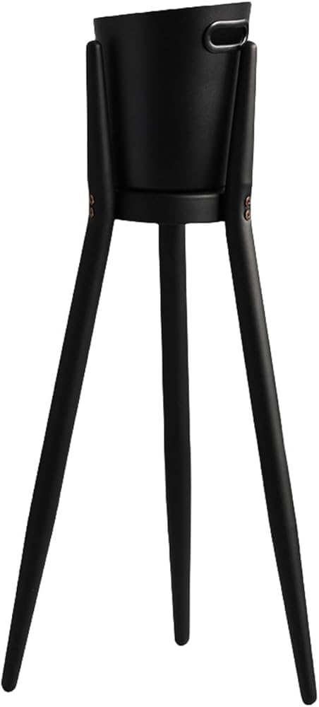 Cubitera de acero inoxidable con soporte elegante para eventos