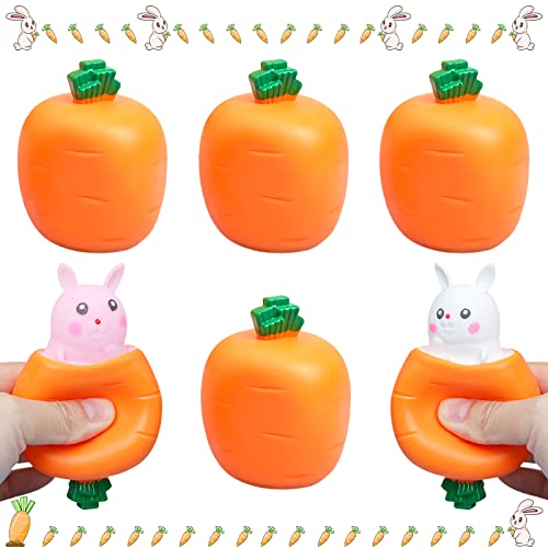 Kit Huevos Con Mini Varillas Paquete De 12/24 Rellenos De Cta De Pascua Con Juguet Antitrés, Huevos De Pascua Sorpra Para Niños, Juego De Caza De Huevos De Pascua Y Recuerdos De