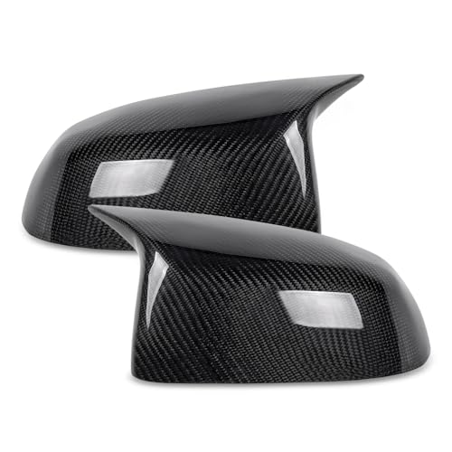 Real Carbon Fiber Mirror Cover Cap Trim for BMW X3 G01 X4 G02 X5 G05