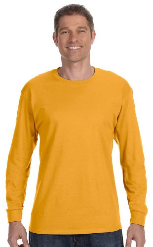 Image of Gildan Men's Ultra Cotton Long Sleeve T-shirt, Style G2400