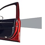 Rubber Bond Garage Wall Protectors - 6x48 Inches Strong Self-Adhesive Rubber Bumper Protectors for Garage Walls - Anti-Scratch and Waterproof Garage Wall Protector for Car Doors - Grey