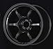 Advan RG-D2 16x7.0 +42 4-100 Semi Gloss Black Wheel (YAT6E42ASB)