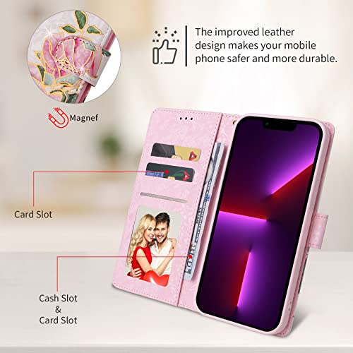 UEEBAI Wallet Case for iPhone 13 Pro Max 6.7 inch - Image 4