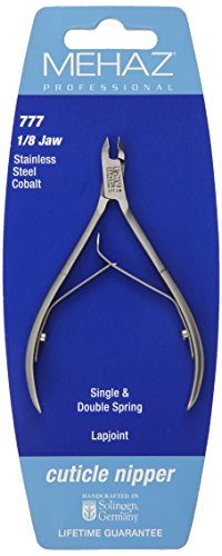 Mehaz Professional Cuticle Nipper, 1/8 Inch Jaw