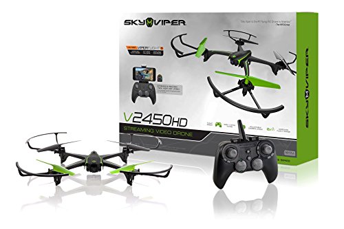 Sky Viper v2450HD Streaming Drone with Flight Assist & 2X Improved Flight Range