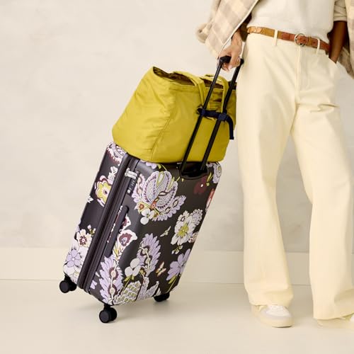 Vera Bradley Women's 26" Adair Spinner, Hardside Luggage, Subtle Bouquet, One Size4