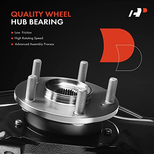 A-Premium Front Steering Knuckle & Wheel Bearing Hub Assembly Compatible With Honda Accord 2008-2012, Acura Tsx 2009-2014, Left Driver Side, Replace # 44600Ta0A00, 45255Ta0A00, 51215Ta0020, 698-447 #TOP4