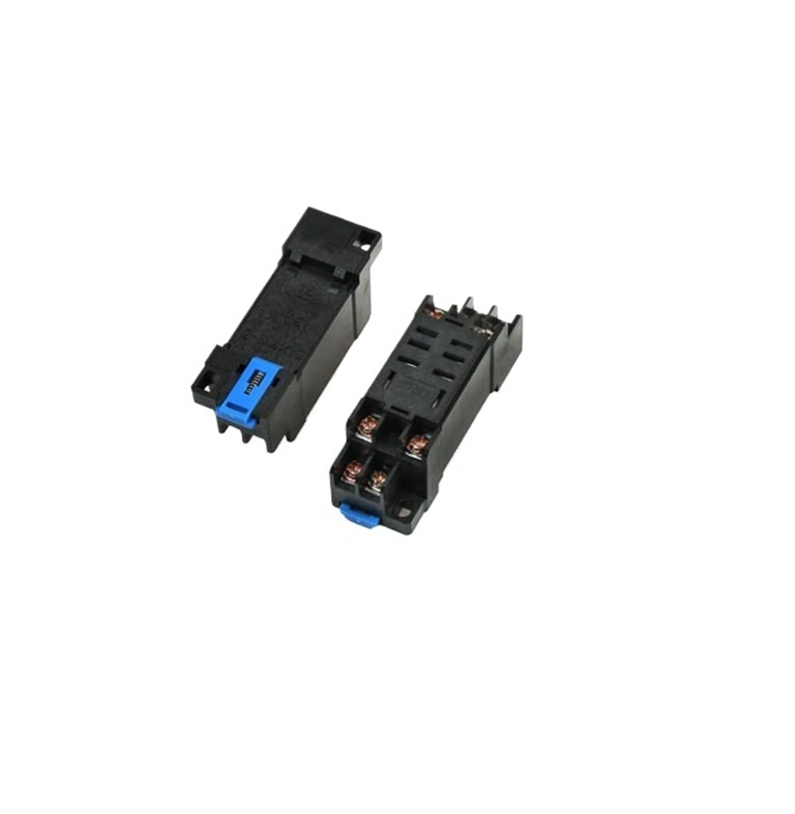 Support de relais à 8 broches DTF08A isolant pour socle MY2-J stable - 3