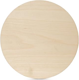 Wood Circles 16 inch, 1/8 Inch Thick, Birch Plywood Discs, Pack of 1 Unfinished Wood Circles for Crafts, Wood Rounds by Woodpeckers
