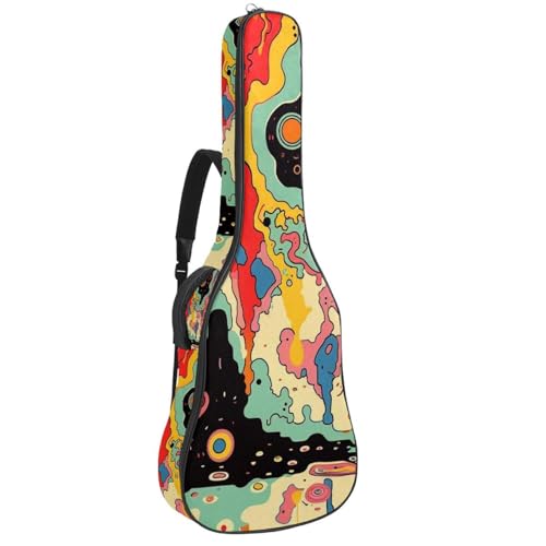Sac pour guitare acoustique 104 cm : évitez les chocs lors de vos déplacements
