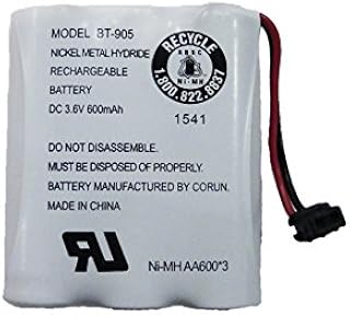 Uniden BT-905 Replacement Rechargeable Battery For many Uniden Phone Systems and Cordless Handsets