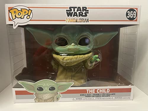 Funko Pop! Star Wars: the Mandalorian - 10" Grogu (the Child, Baby Yoda) - (Grogu (the Child, Baby Yoda), Baby Yoda) - Collectable Vinyl Figure - Gift Idea - Official Merchandise - TV Fans