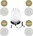 Kombucha Heating Pad - Fermentation Carboy Heater 12 Inch with Built-in Temperature Control - Electric Fermenter Warmer Brew Heat Mat for Home Brewing - Delivers Consistent Radiant Heat