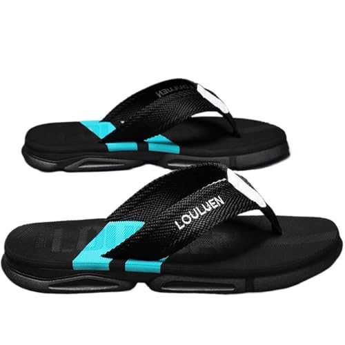 La mejor selección de Chanclas para Baño de esta semana. 44 YUJWW Chanclas Hombre, Sandalias Flip Flop Suela Antiderrapante, Pantunflas EVA Ergonómicas con Mezclilla Suave al Tacto, Suela Gruesa Ligeras y Cómodas, Impermeables Casuales...